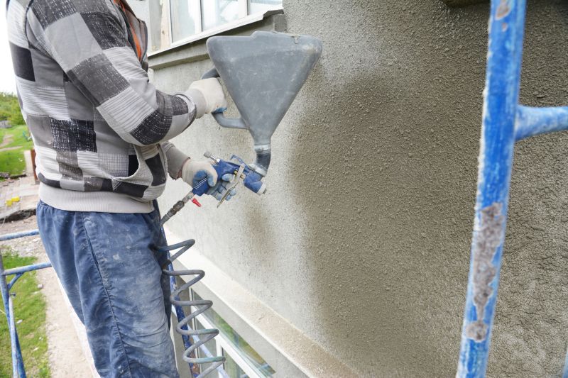 Exterior Stucco Application