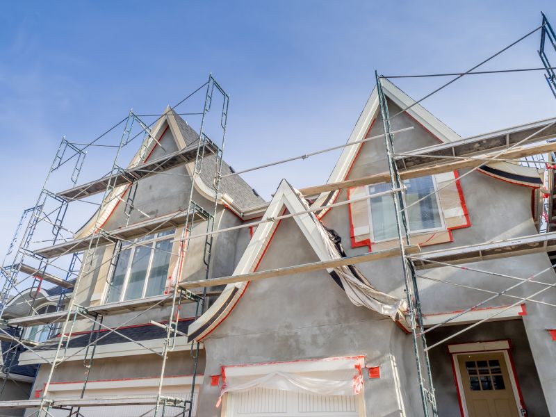 Spring Stucco Application